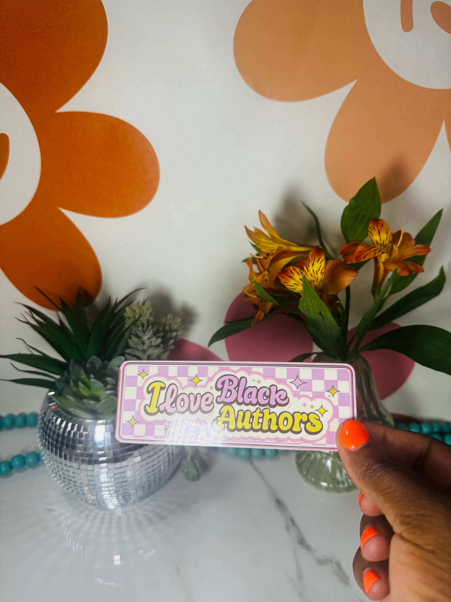 I love Blackk Authors Bookmark