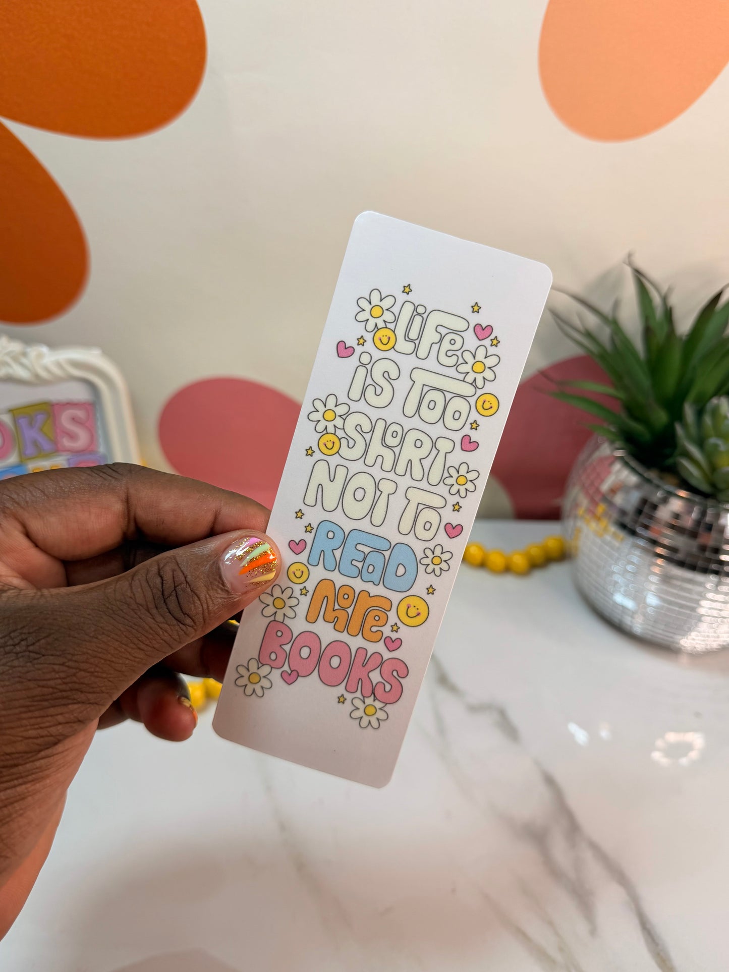 Life Is Too Short BookMark
