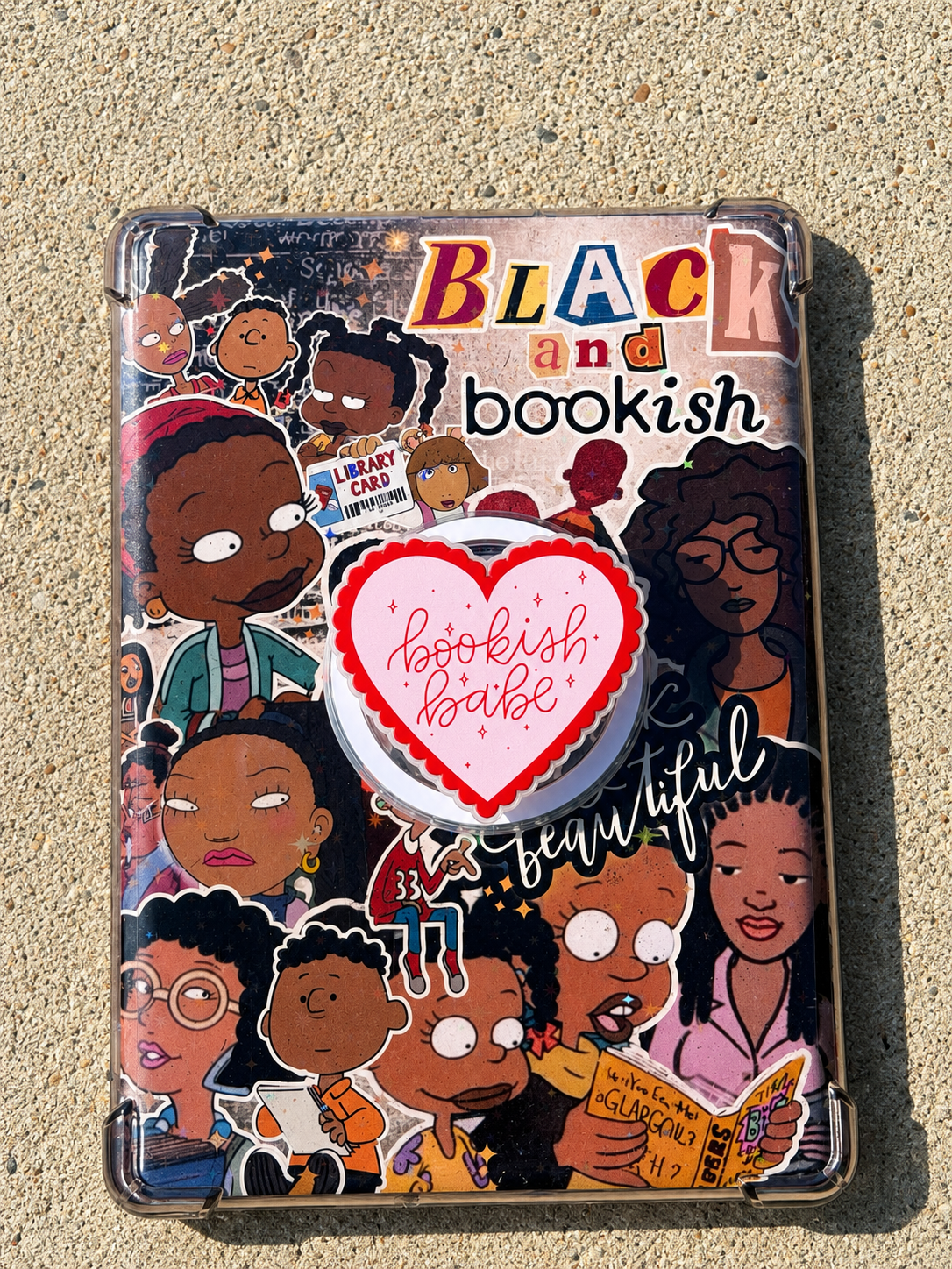 Bookish Babe Kindle/Phone Grip