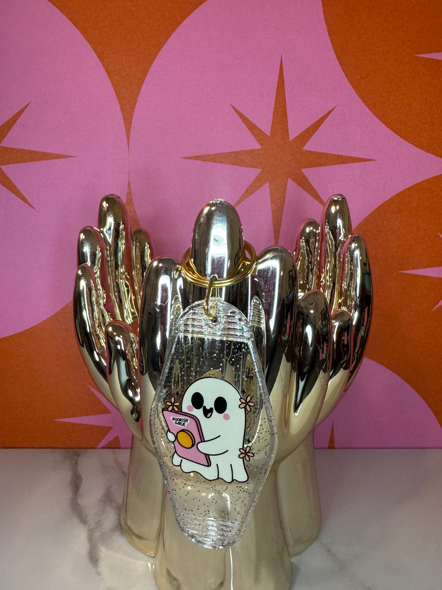 Kindle Ghost KeyChain