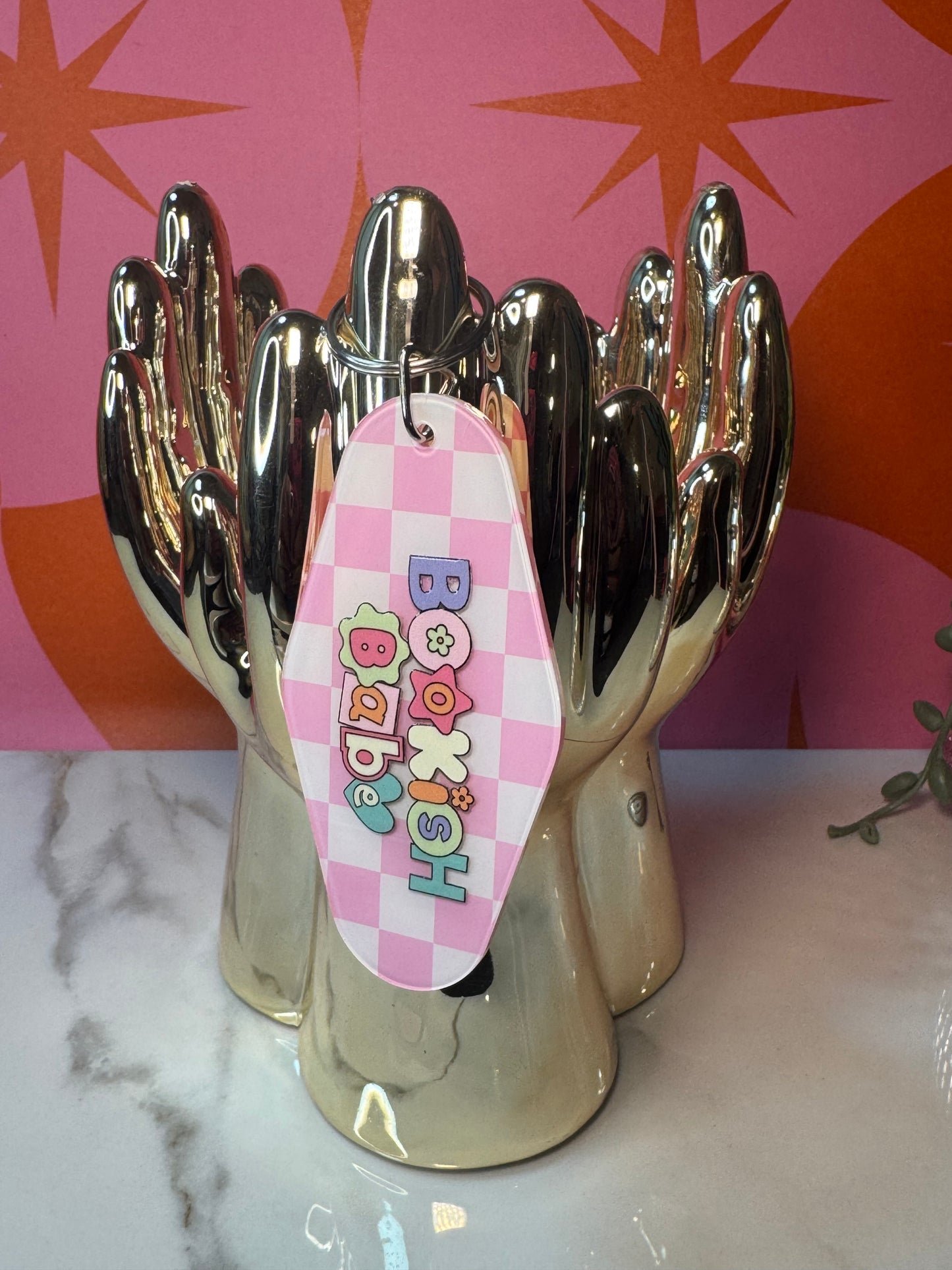 Bookish Babe KeyChain