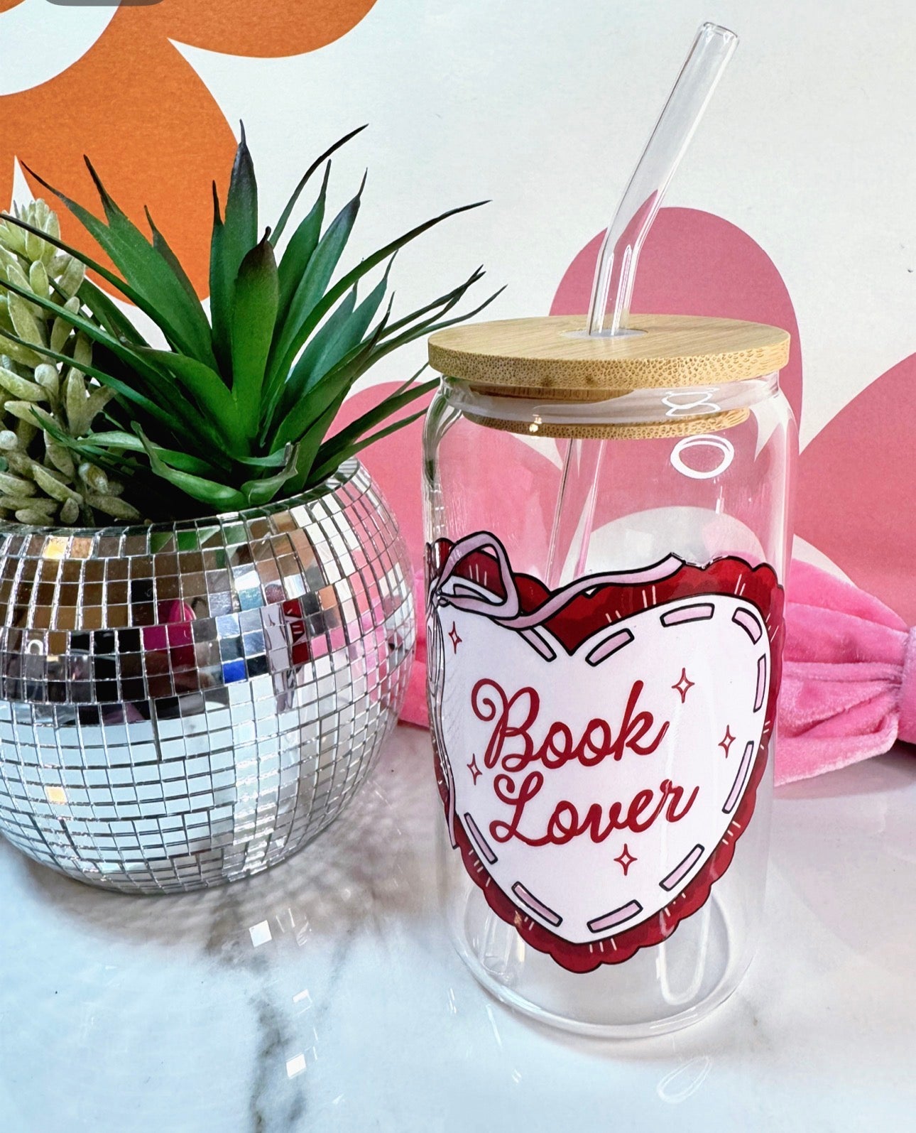 16 oz Book Lover Cute Cups