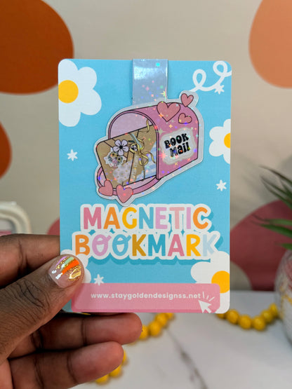 Book Mail Magnetic Bookmark