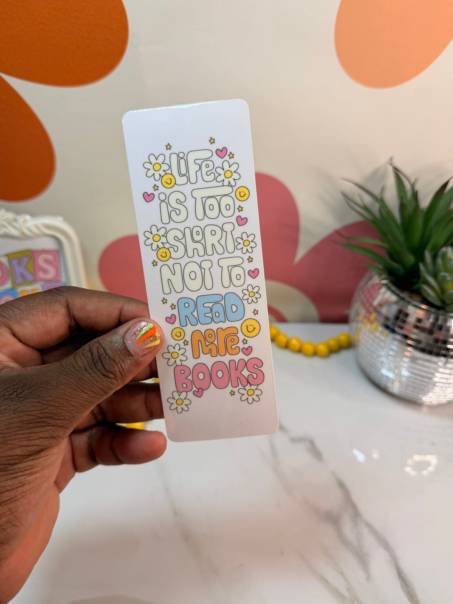 Life Is Too Short BookMark