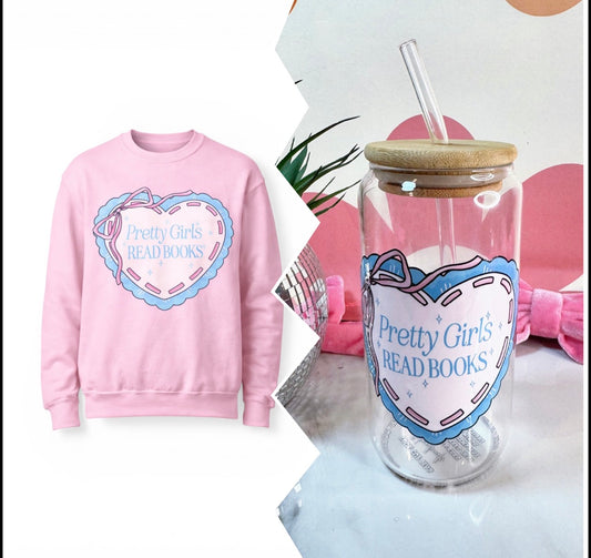 Pretty Girls Read Books  Bundle