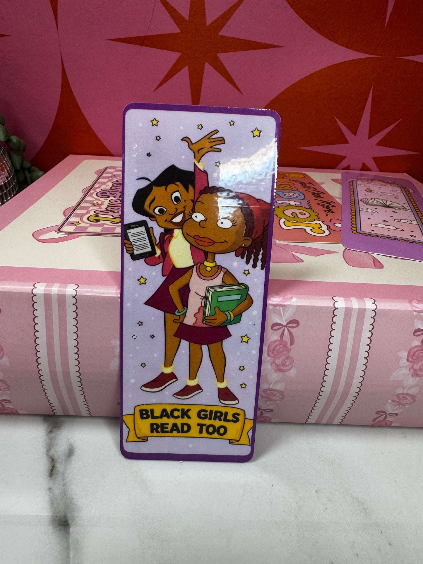 Black Girls Read Too Bookmark