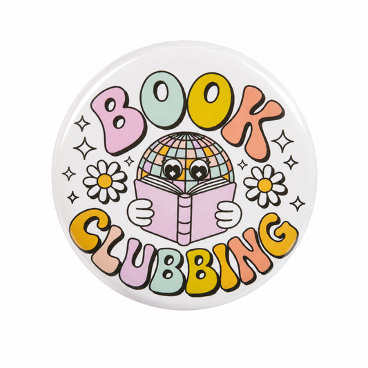 Book Clubbing Button