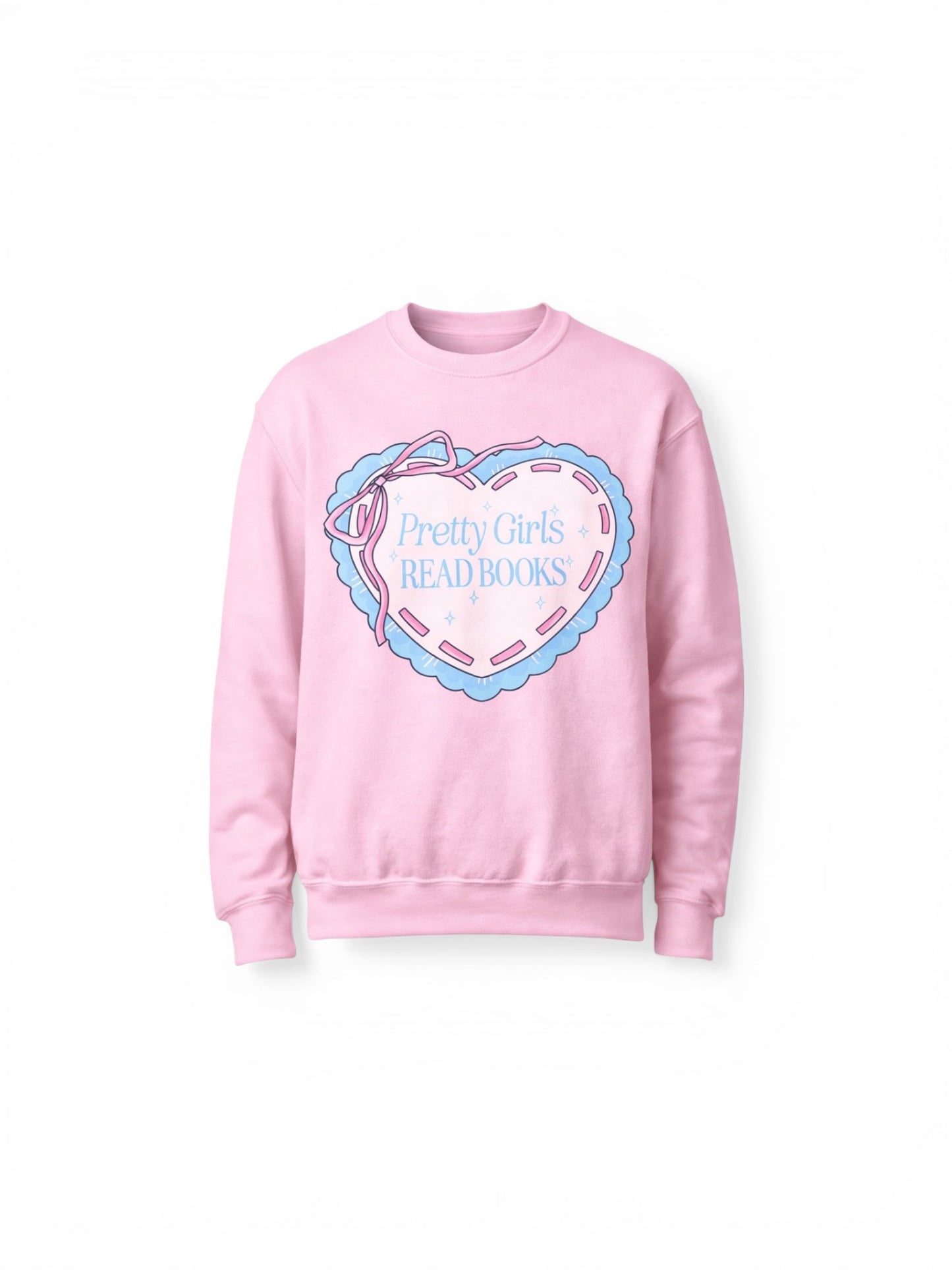 Pretty Girls ReadBooks Crewnecks