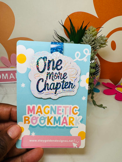 One More Chapter  Magnetic Bookmark