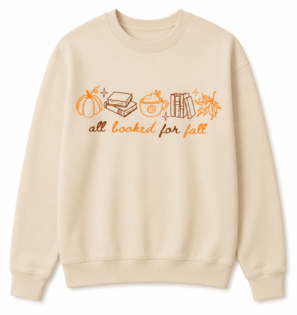 All Booked For The Fall Crew Neck