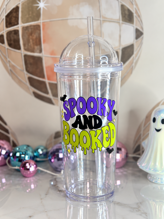 Spooky And Book Drone Cup