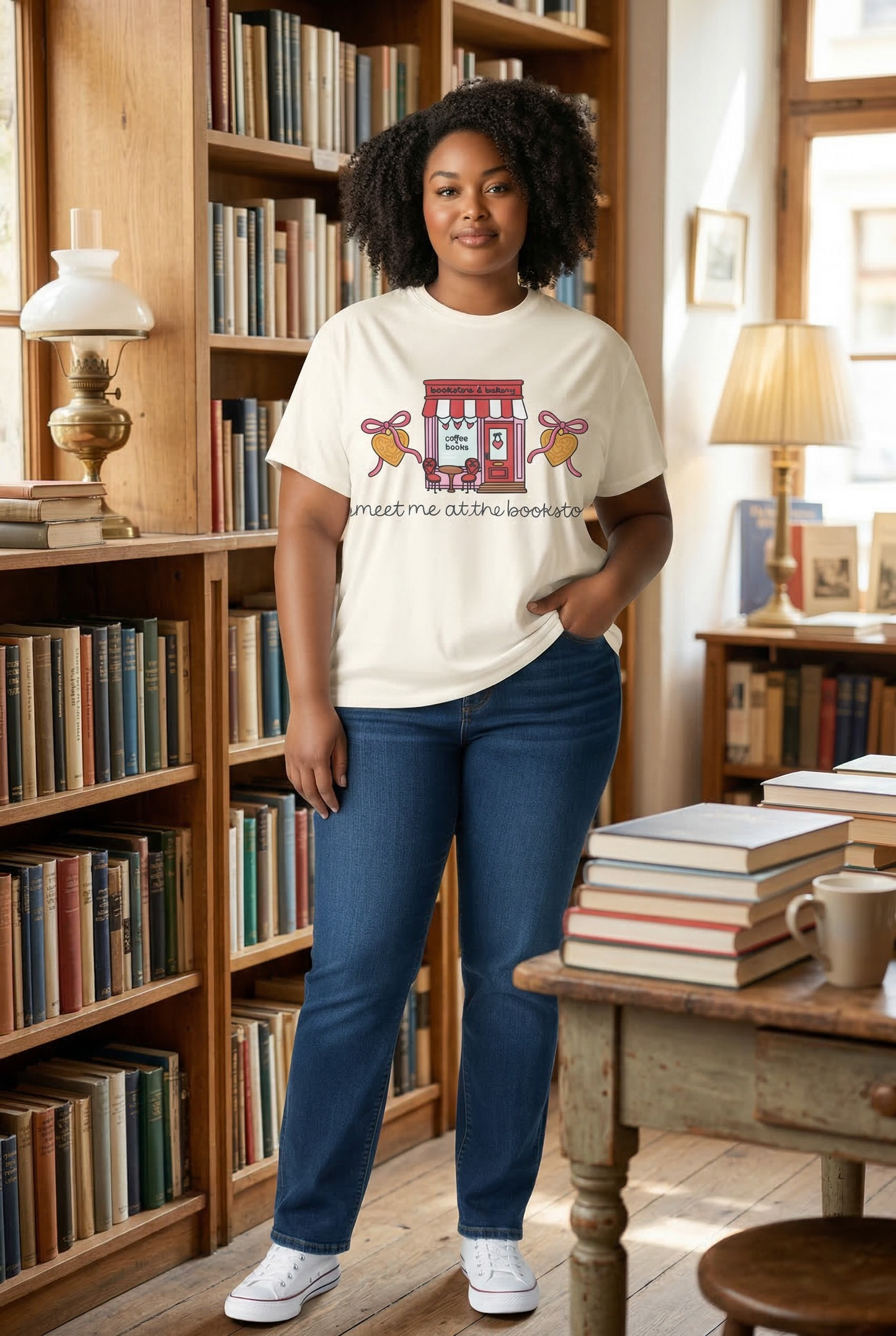 Meet Me A The BookStore T Shirt