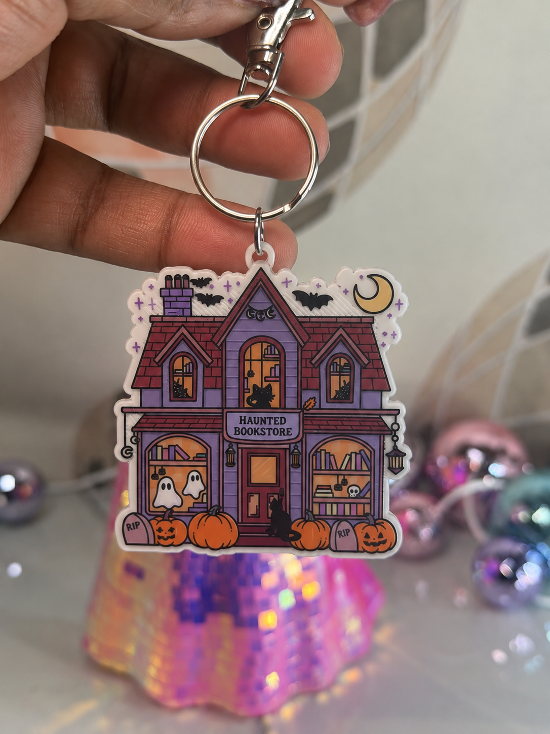 Book Store Key Chain