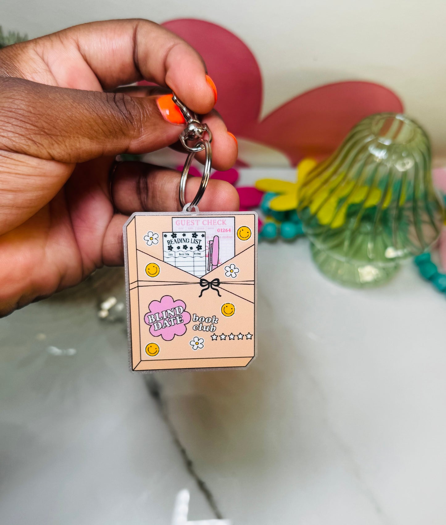Blind Date Keychain/Charm