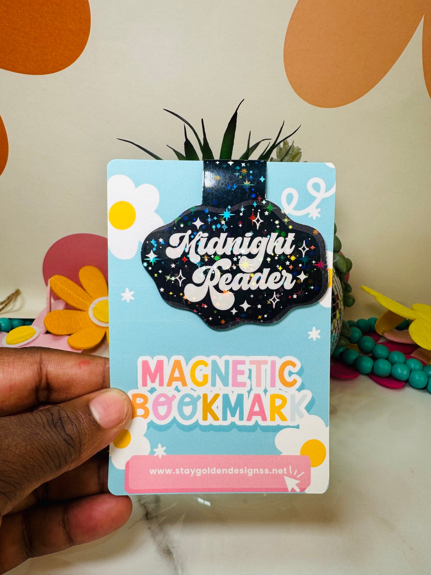 Midnight Reader Bookmark