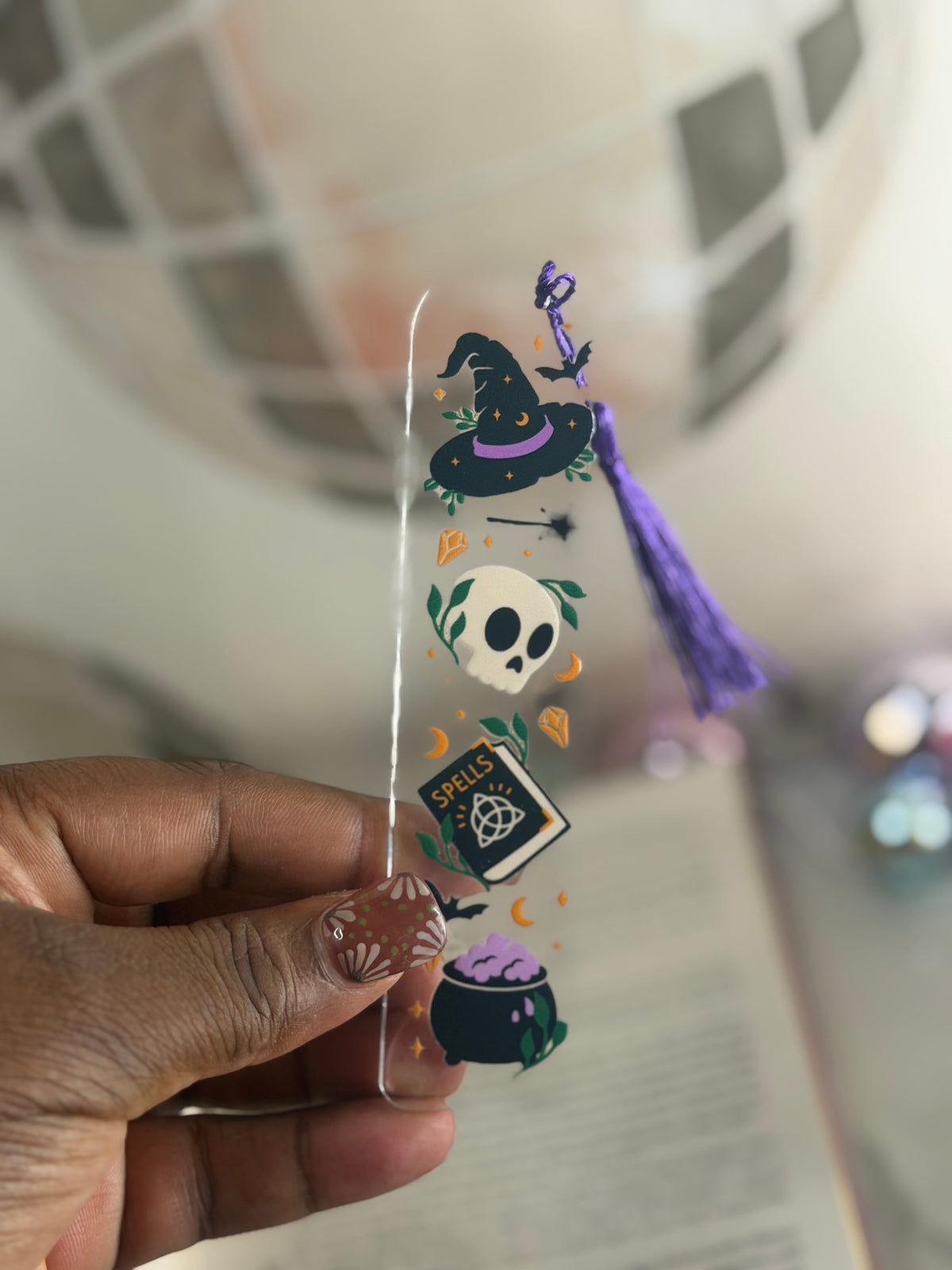 Acrylic Spell Bookmark