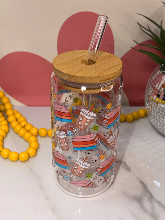 A Retro Bookish Cup