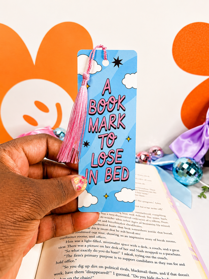 A Book Mark to lose in Bed