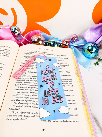 A Book Mark to lose in Bed