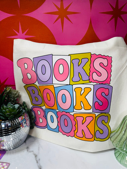 Books Books Books Tote