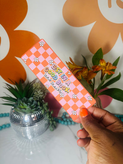 Lost In A Good Book Bring snacks bookmark