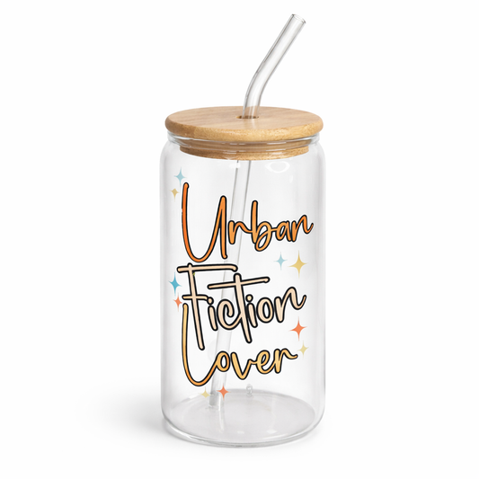 Urban Fiction Lover Glass Cup