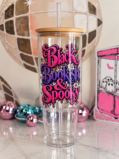 Black Bookish & Spooky 40oz