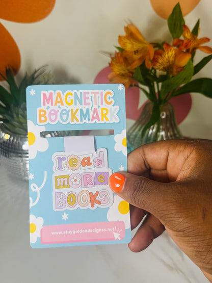Read More Books Magnetic Bookmarks