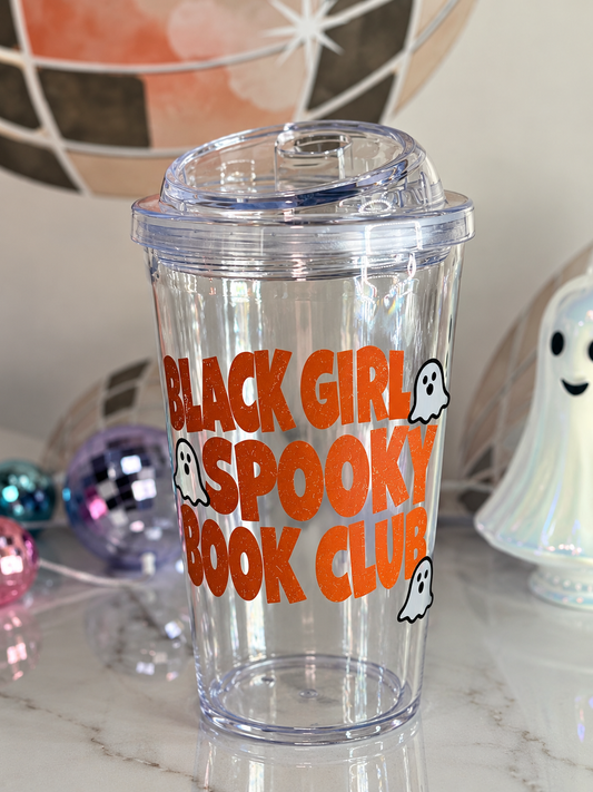 Black Girl Spooky Cup