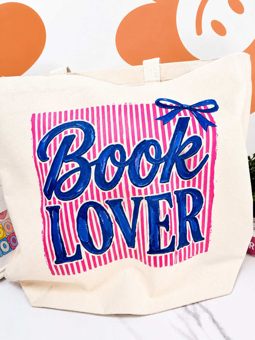 Big Book Lover Tote