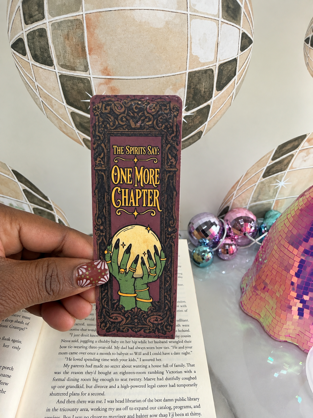 One More Chapter Spooky Bookmark