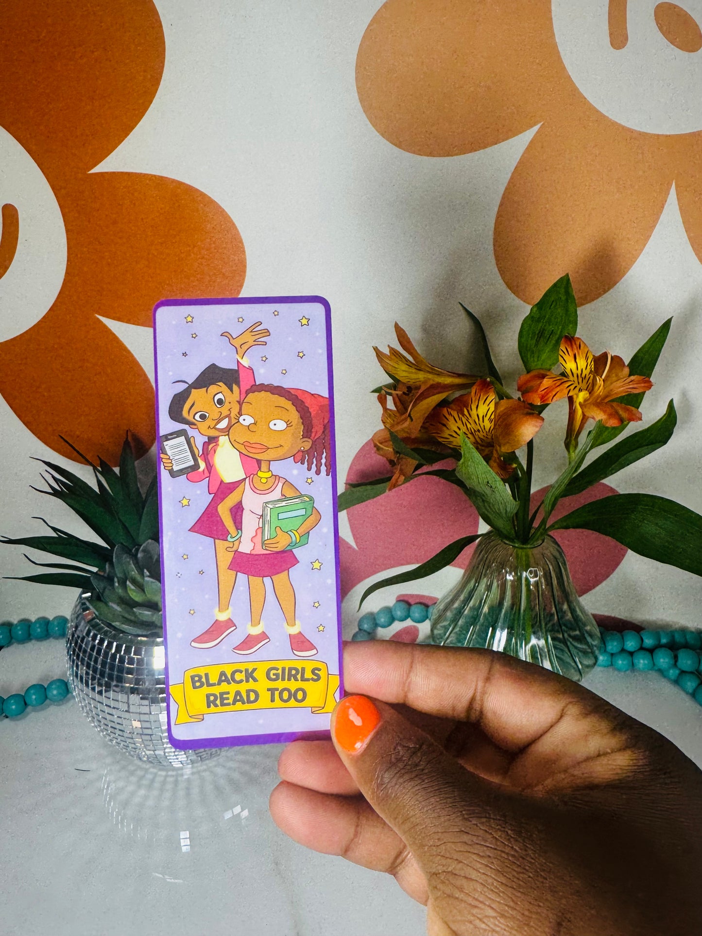 Black Girls Read Too Bookmark