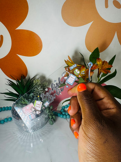 Book Girlie Acrylic BookMark