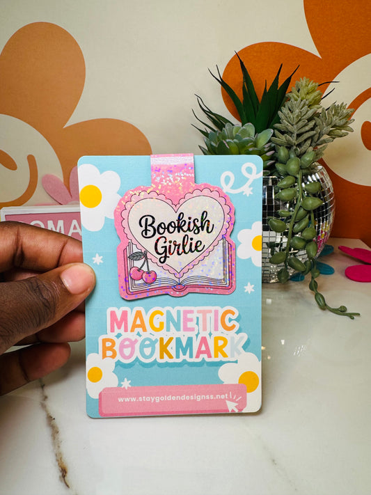 Bookish Girlie Magnetic Bookmark