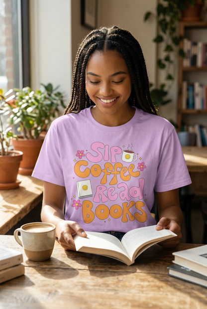 Sip Coffee and Read Books
