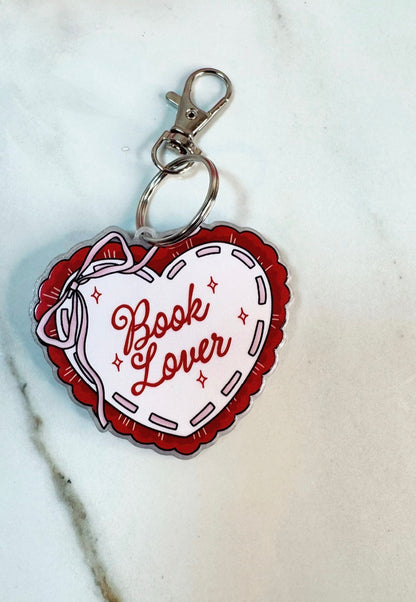 Book Lover KeyChain