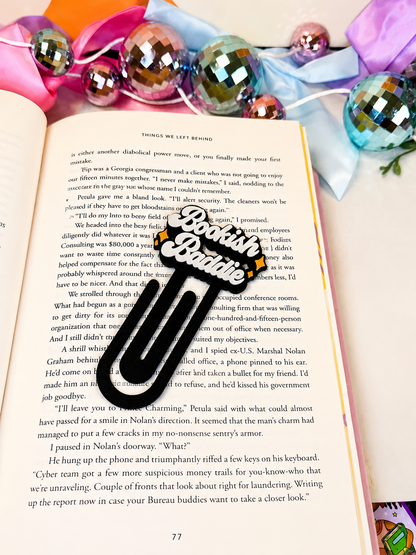 Book Baddie Clip BookMark