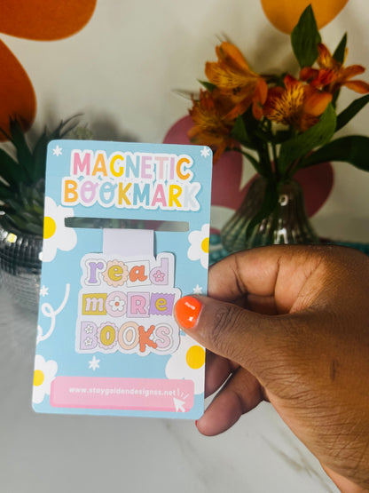 Read More Books Magnetic Bookmarks