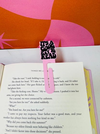 It's A Good Day to Read Bookmark