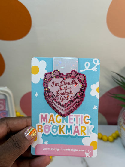 I'm just a Girl Magnetic BookMark