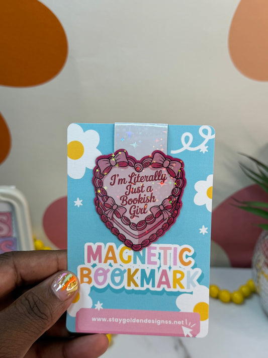 I'm just a Girl Magnetic BookMark