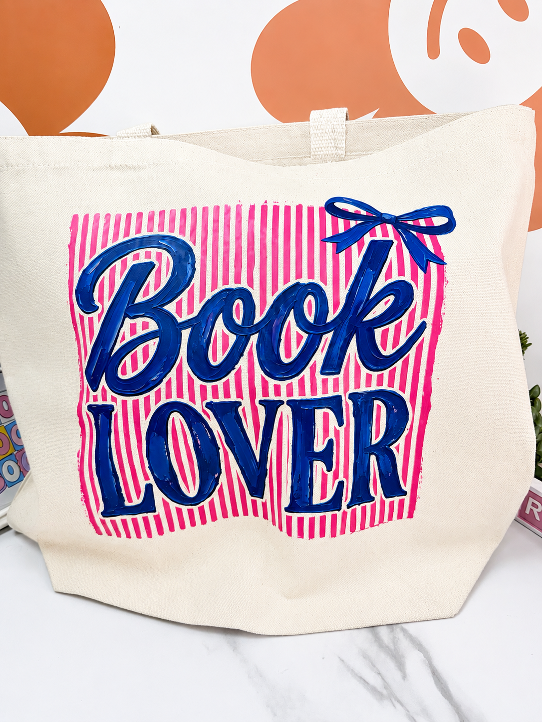 Big Book Lover Tote