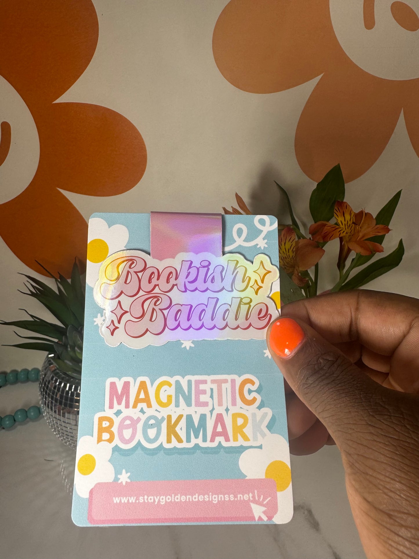 Bookish Baddie Magnetic Bookmark