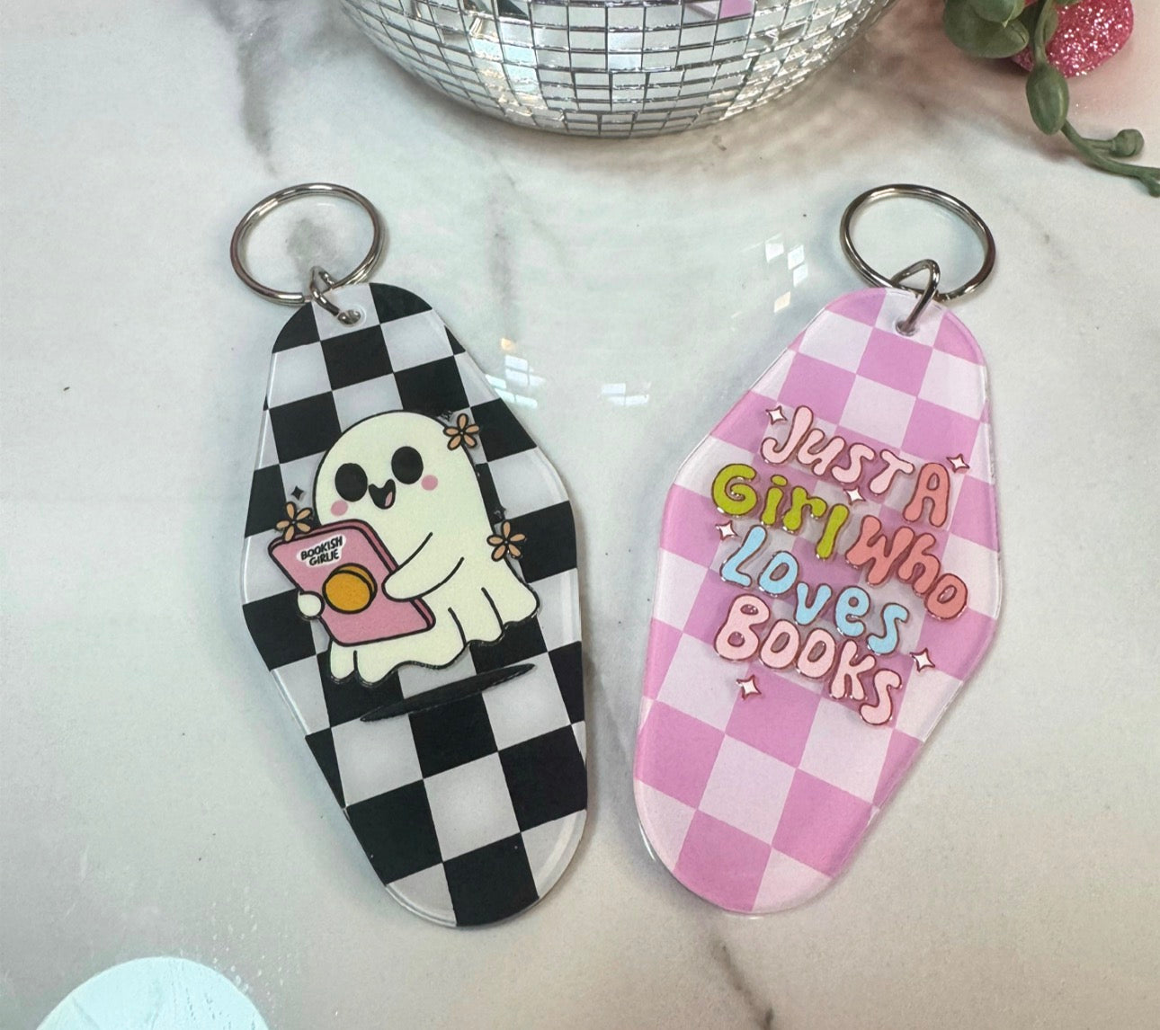 Kindle Ghost KeyChain