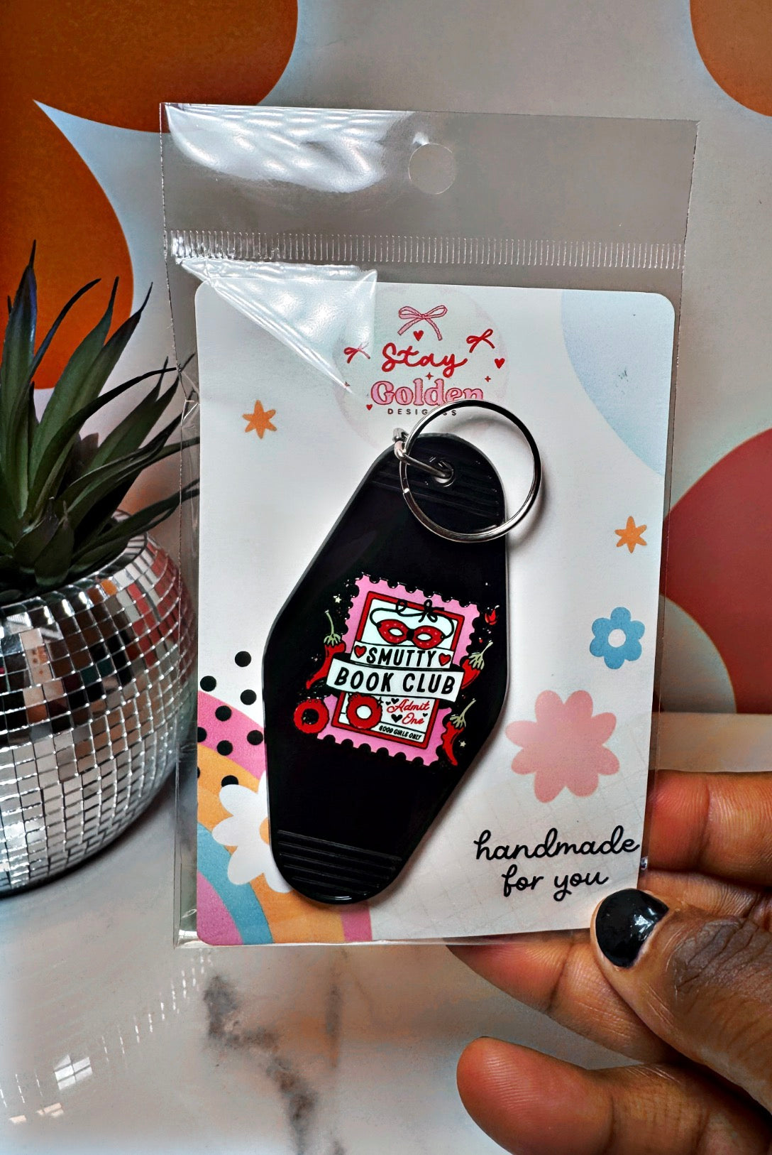 Smut Book Club KeyChain