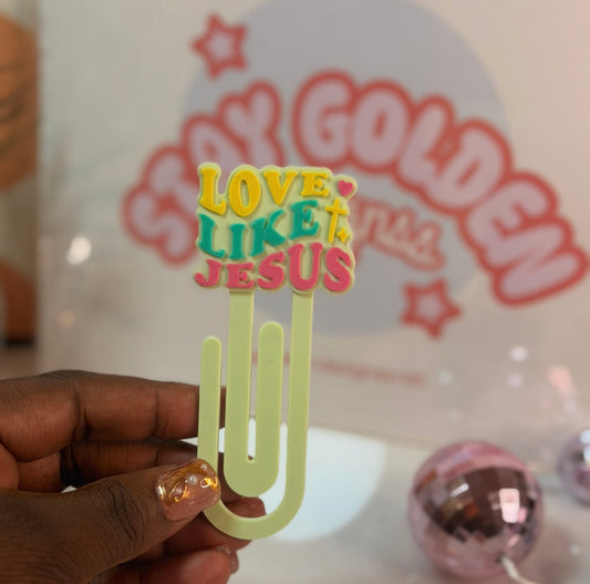 Love Like Jesus Clip bookmark