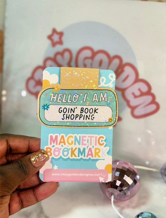 Going Book shopping Magnetic Bookmark