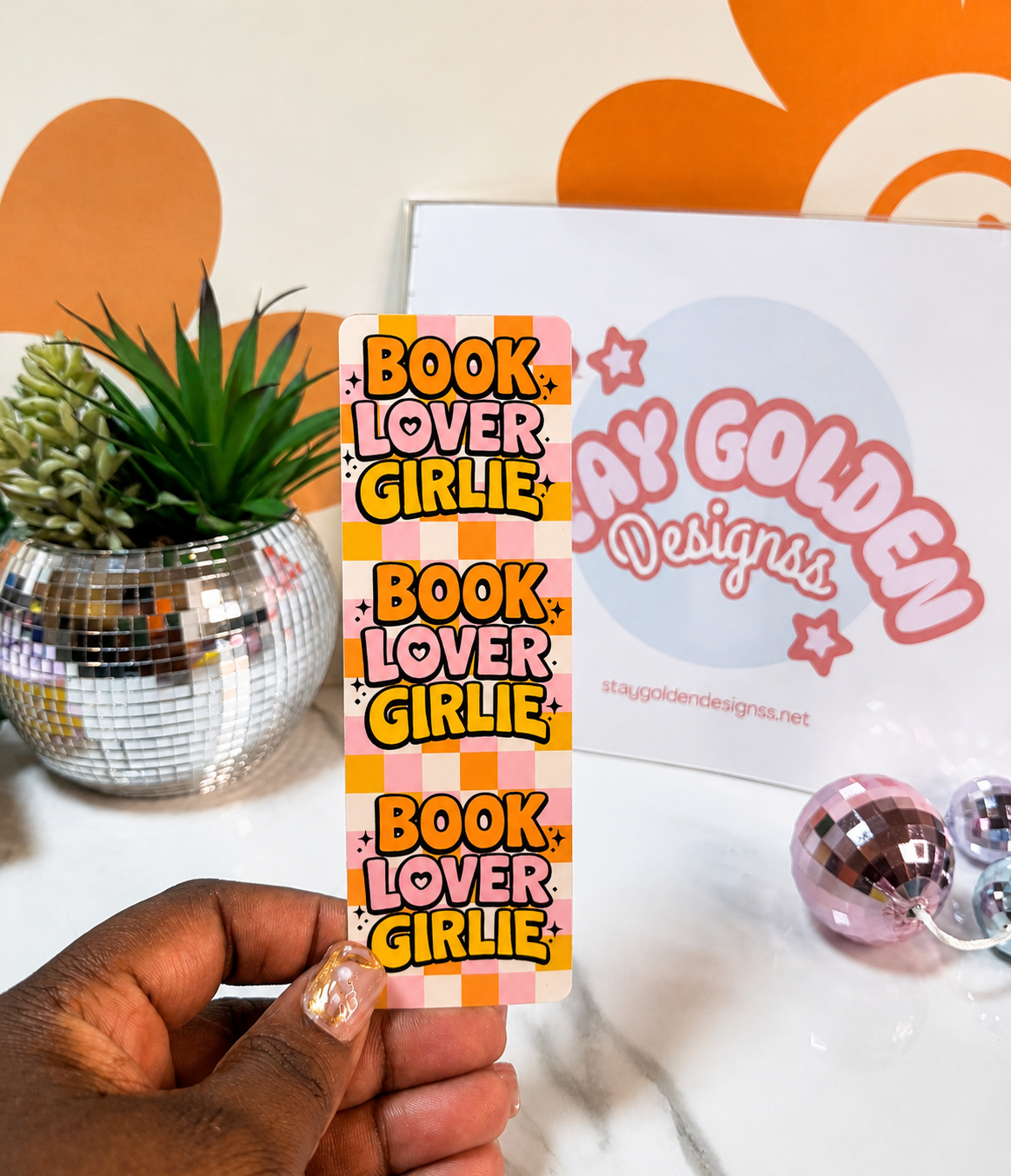 Book lover Girlie Bookmsrk