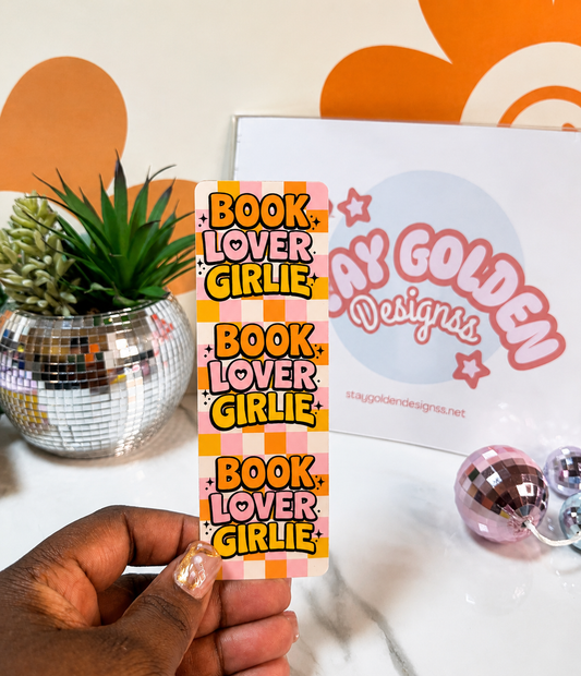 Book lover Girlie Bookmsrk