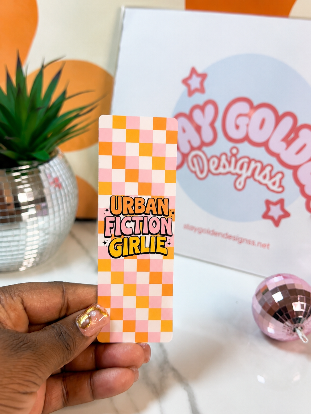 Urban Fiction Girlie Bookmark